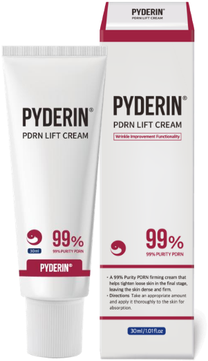 PYDERIN PDRN Lift Cream, tube and carton