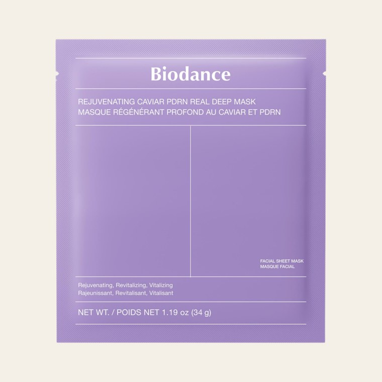Biodance Rejuvenating Caviar PDRN Real Deep Mask, 4 sheets