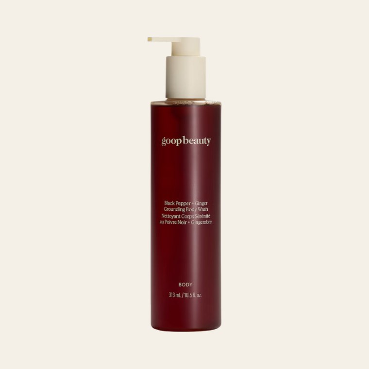 goop Beauty Black Pepper + Ginger Grounding Body Wash