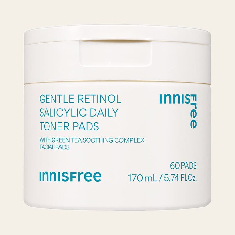 Innisfree Daily Gentle Retinol Salicylic Toner Pads