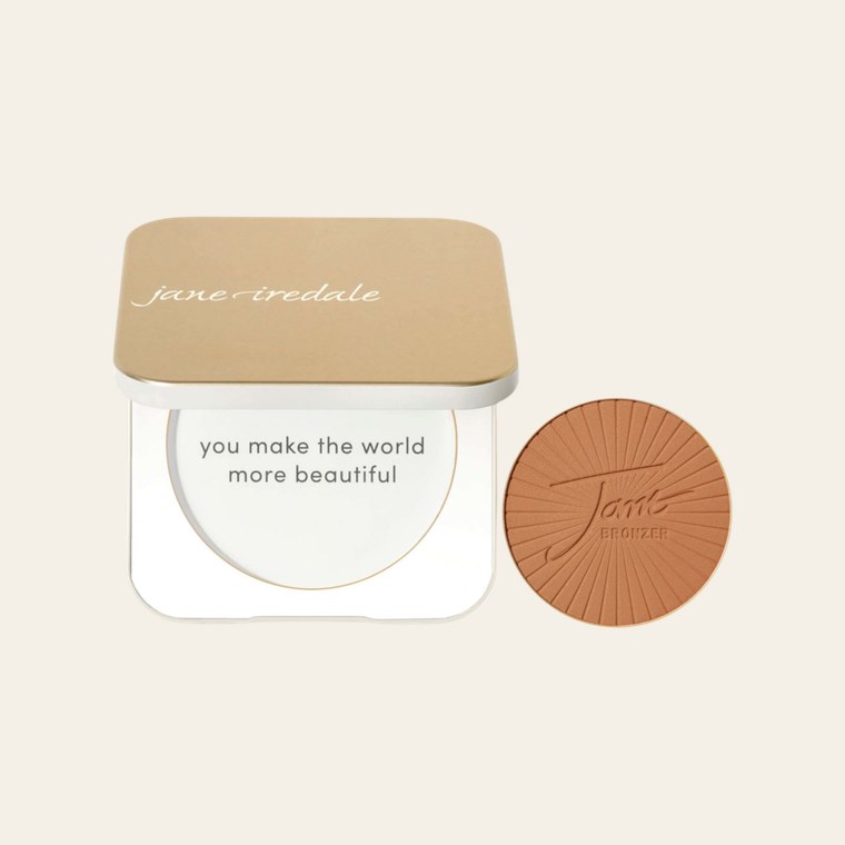 jane iredale PureBronze Matte Bronzer with Gold Refillable Compact