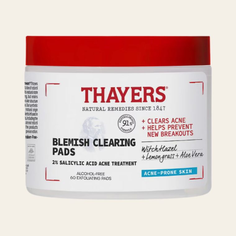Thayers Blemish Clearing Acne Pads