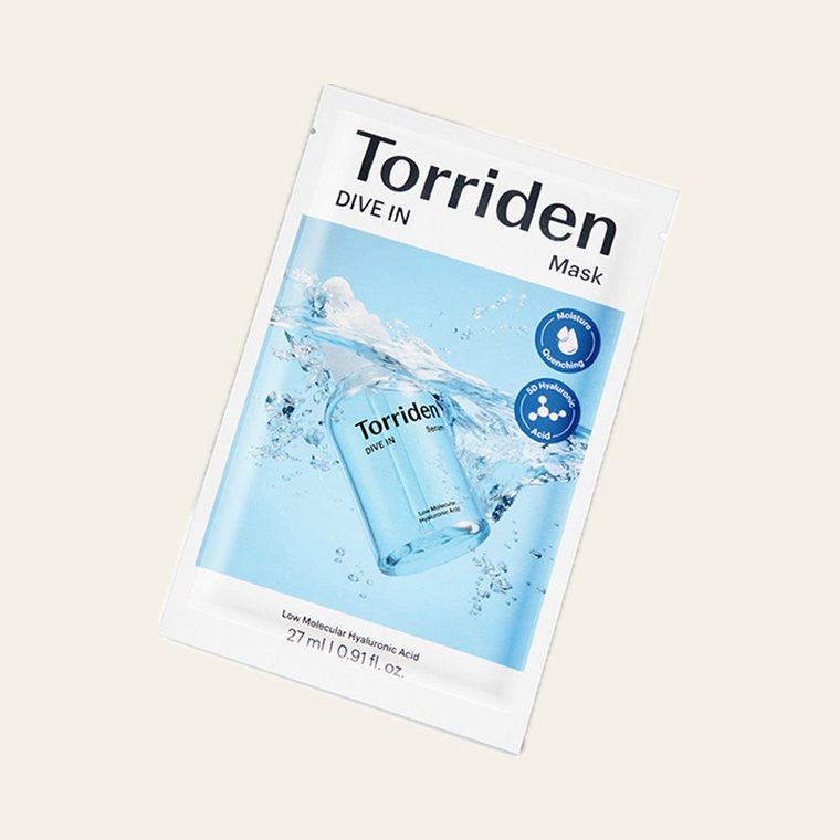 Torriden DIVE-IN Hyaluronic Acid Sheet Mask (10 ct)
